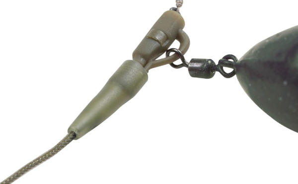 Starbaits Leadcore Lead Clip Muddy Brown, 3 pcs