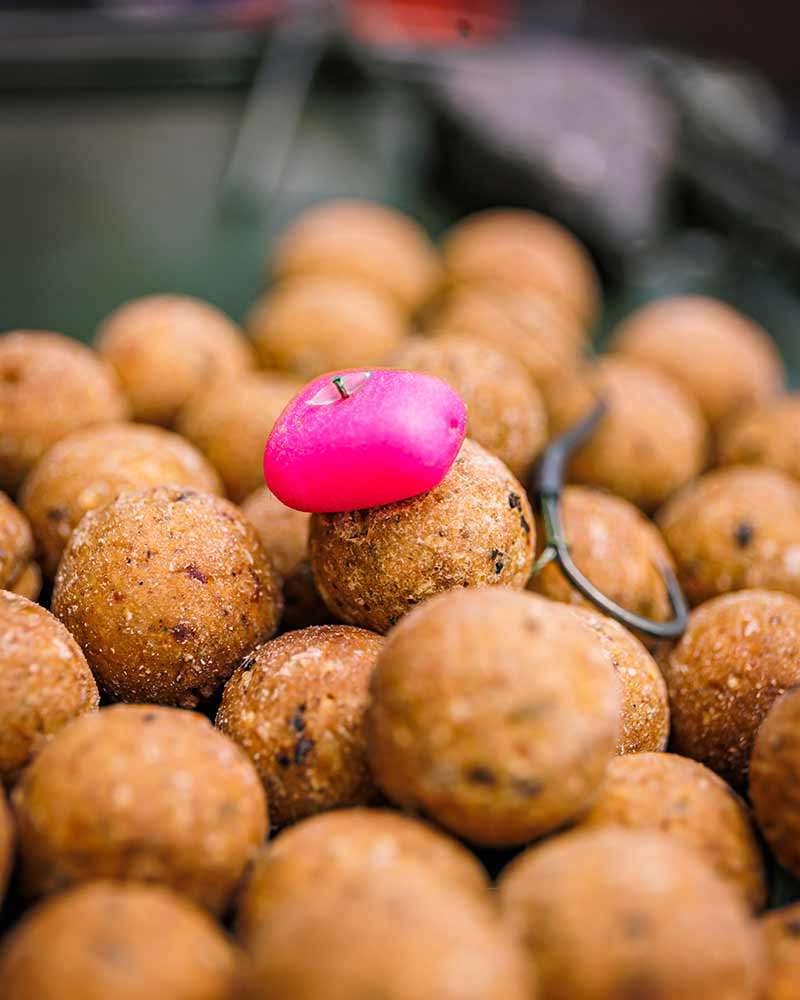 Fox Pop Up Corn Pink Imitation Bait (10 pieces)