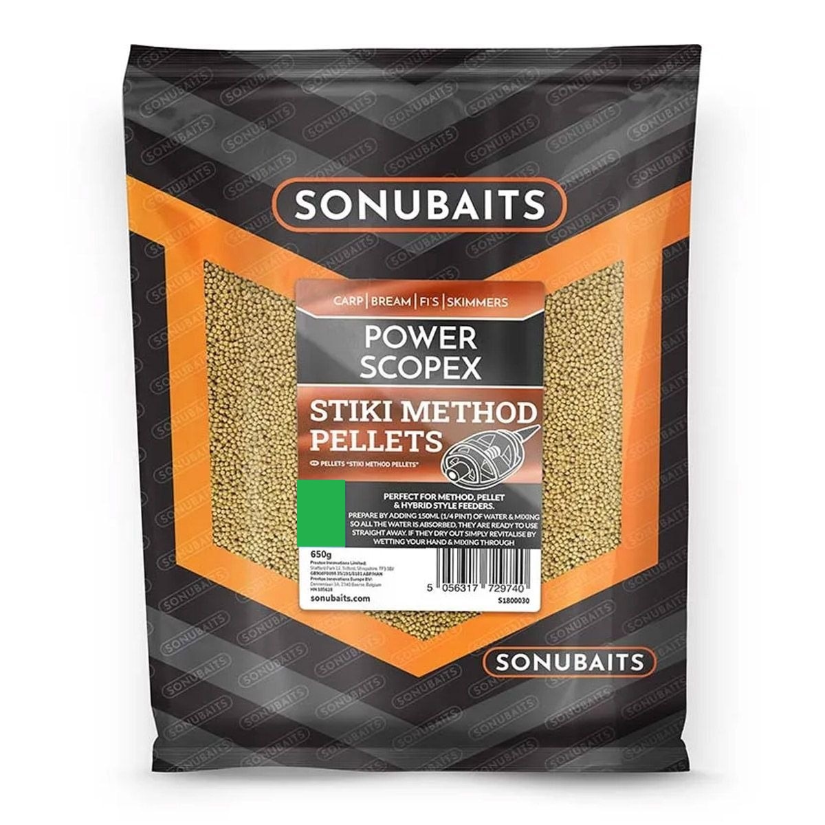 Sonubaits Stiki Power Scopex Method Pellets 4mm (650g)