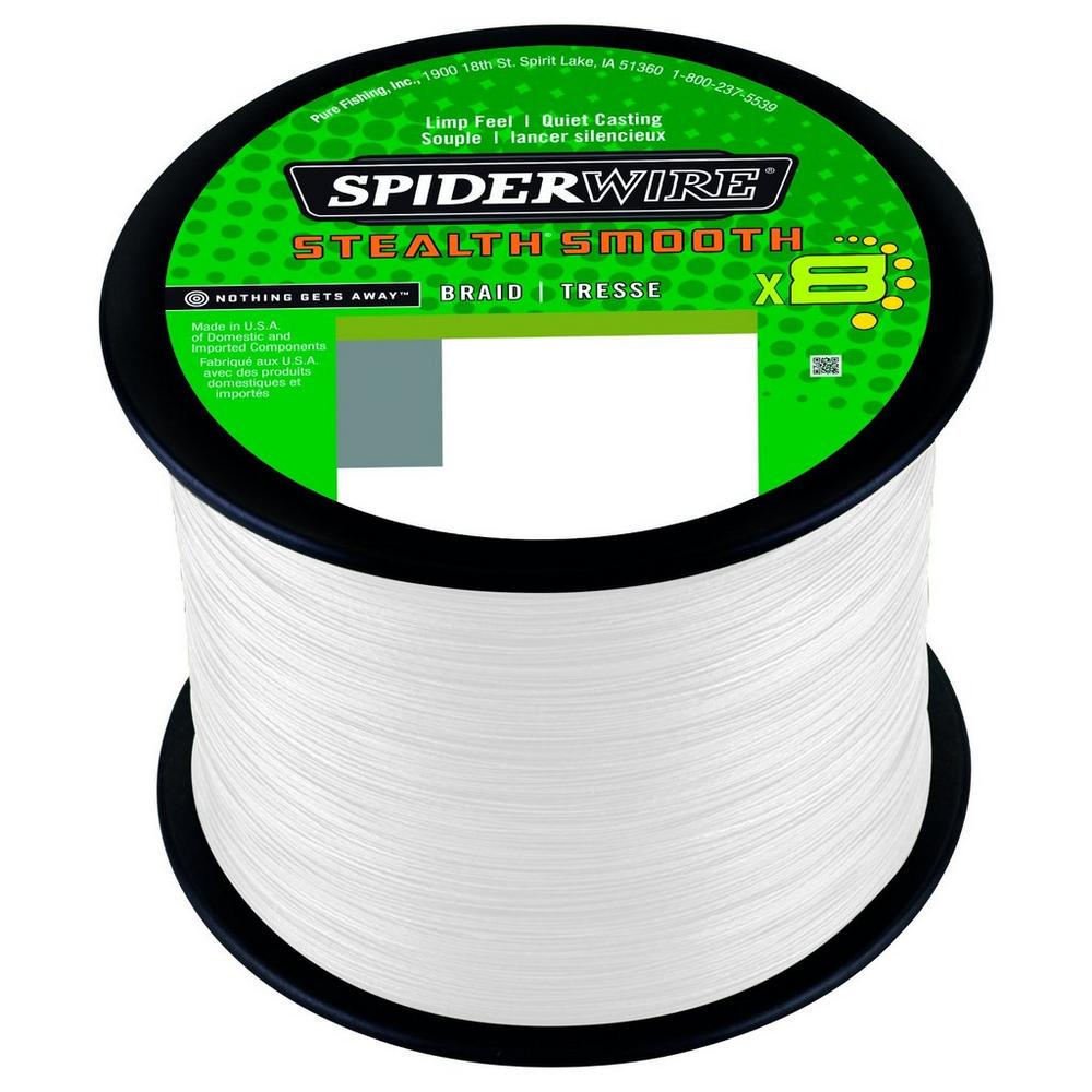 Spiderwire Stealth Smooth 8 Translucent Braided Line (2000m)